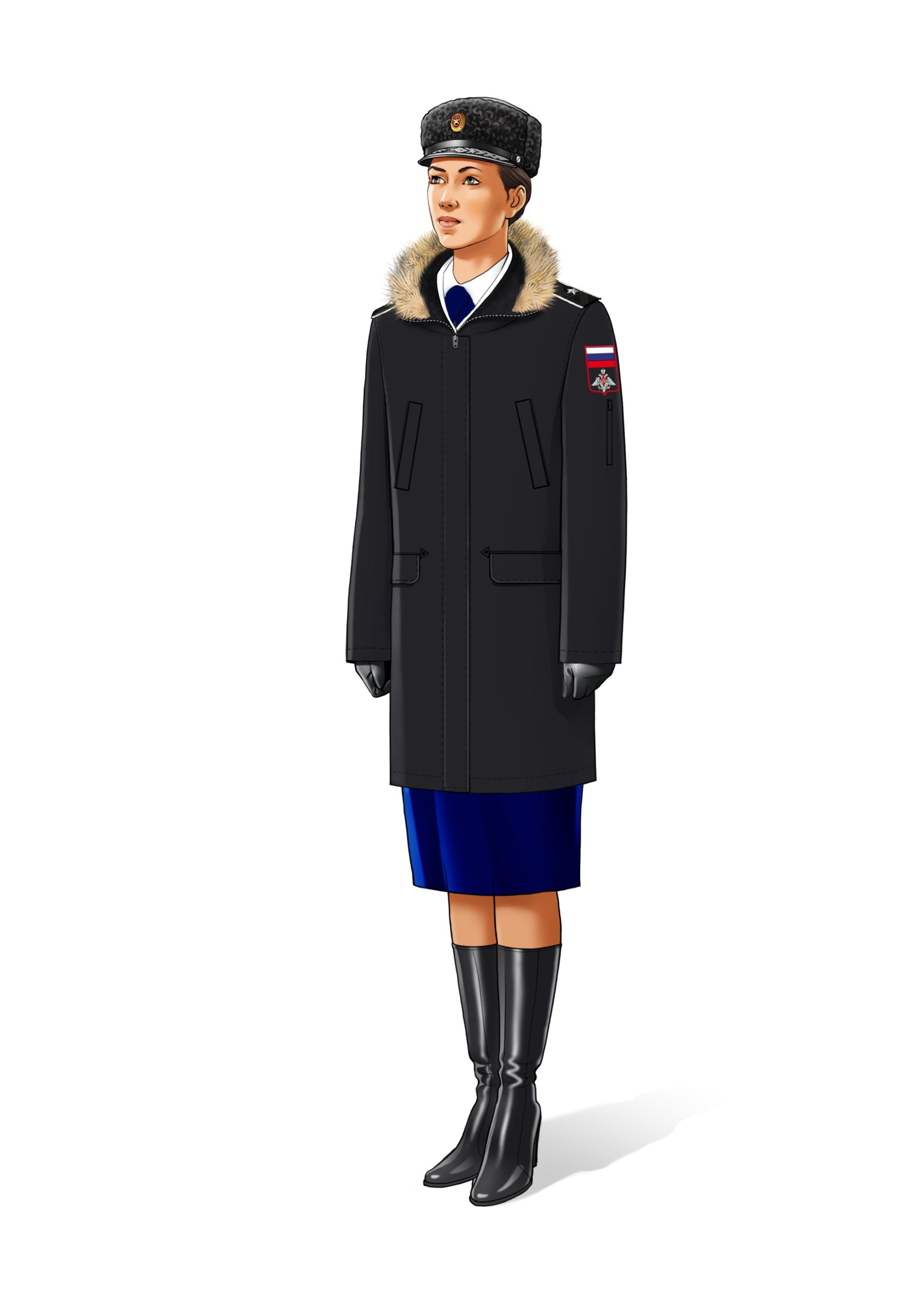 Форма одежды военнослужащих ВМФ Гражданский персонал