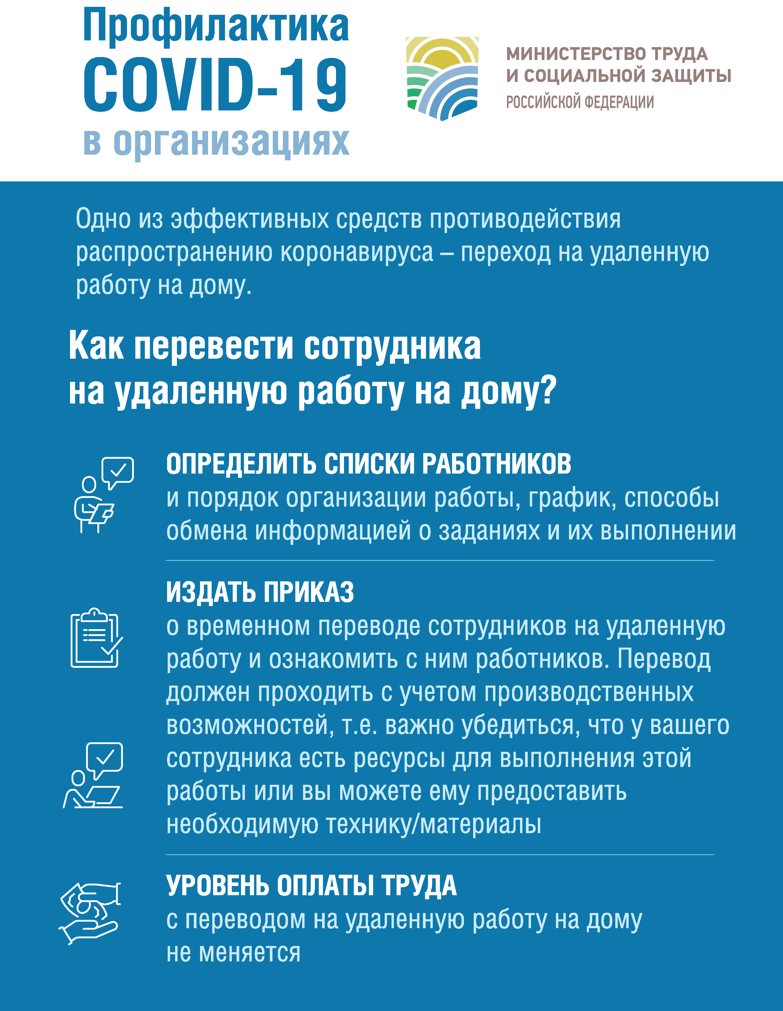 Информация Министерства труда и социальной защиты РФ от 20 марта 2020 г. 