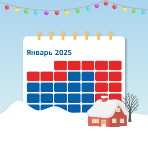 Как россияне будут работать и отдыхать в 2025 году: календарь рабочих и выходных дней