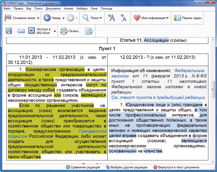 Редакции пунктов. Редакция документа. Редакции в гаранте. Изменения редакции документа. Редакционный бланк.